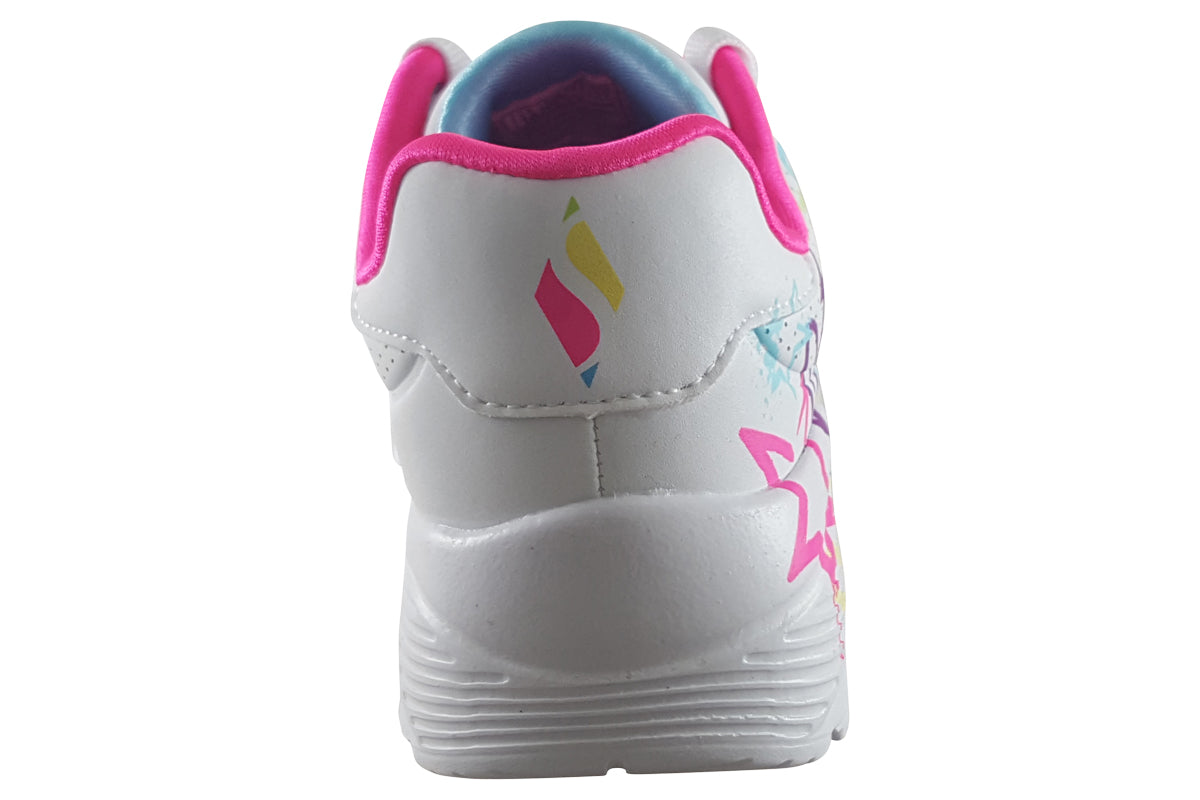skechers-uno-lite-my-drip-310391l-white-multi-neon-trainers-back