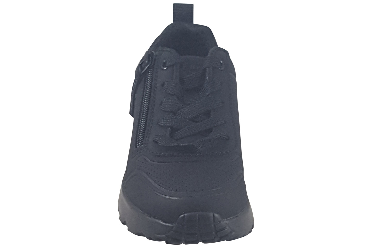 skechers unolit easyzip bts 310387l girls trainers black top