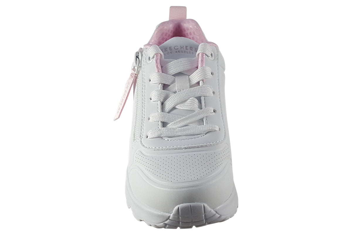 skechers-unolite-easy-zip-white-trainers-top