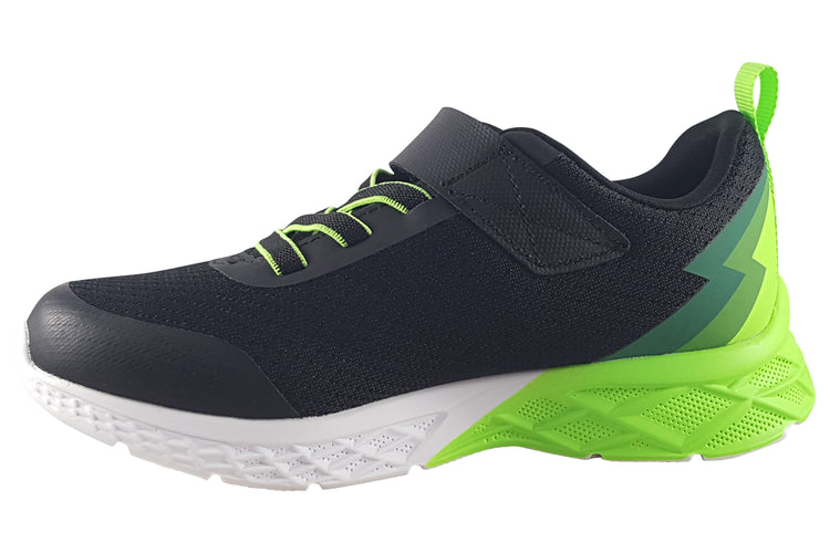 Skechers Microspec Max II Vodrox 403932L Black/Lime Boys Sports