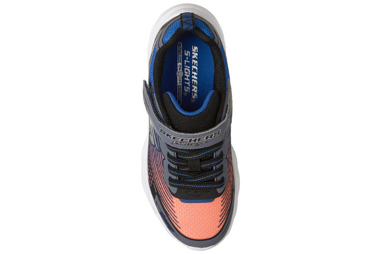 Skechers Vortex 3.0 400590L Blue/Black/Orange Boys Sports