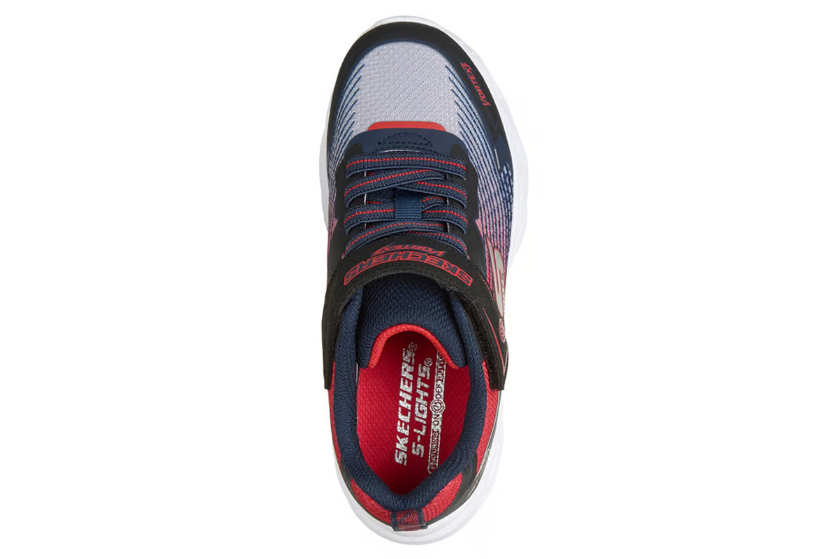 Skechers Vortex 3.0 400590LC Black/Red/Blue Boys Sports