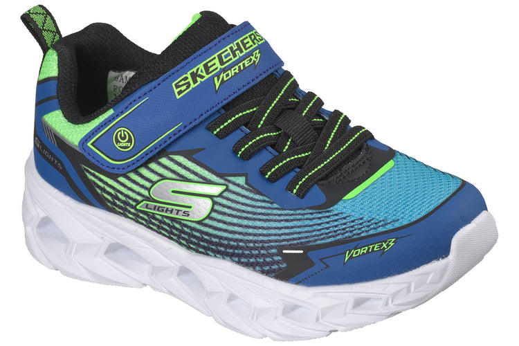 Skechers Vortex 3.0 400590L Blue/Black/Lime Boys Sports