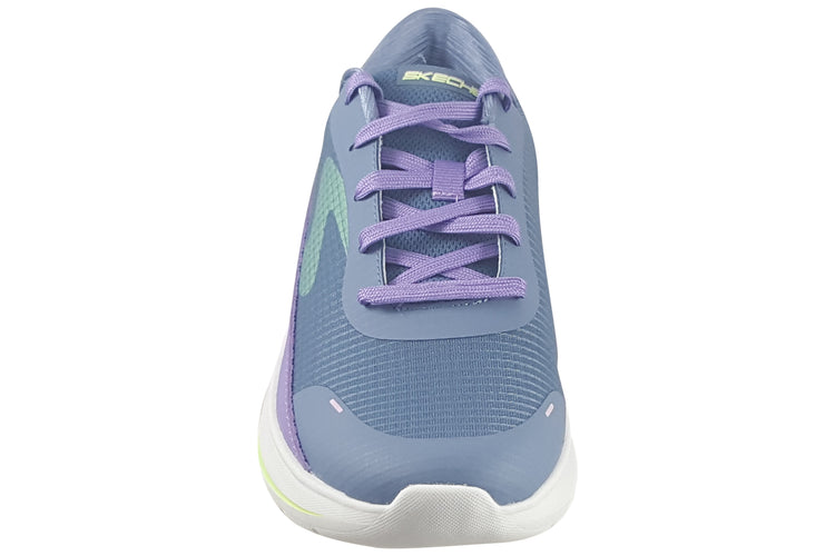 Skechers Wave 92 - Imara Breeze Lace 303572L Charcoal/Purple Girls Sports