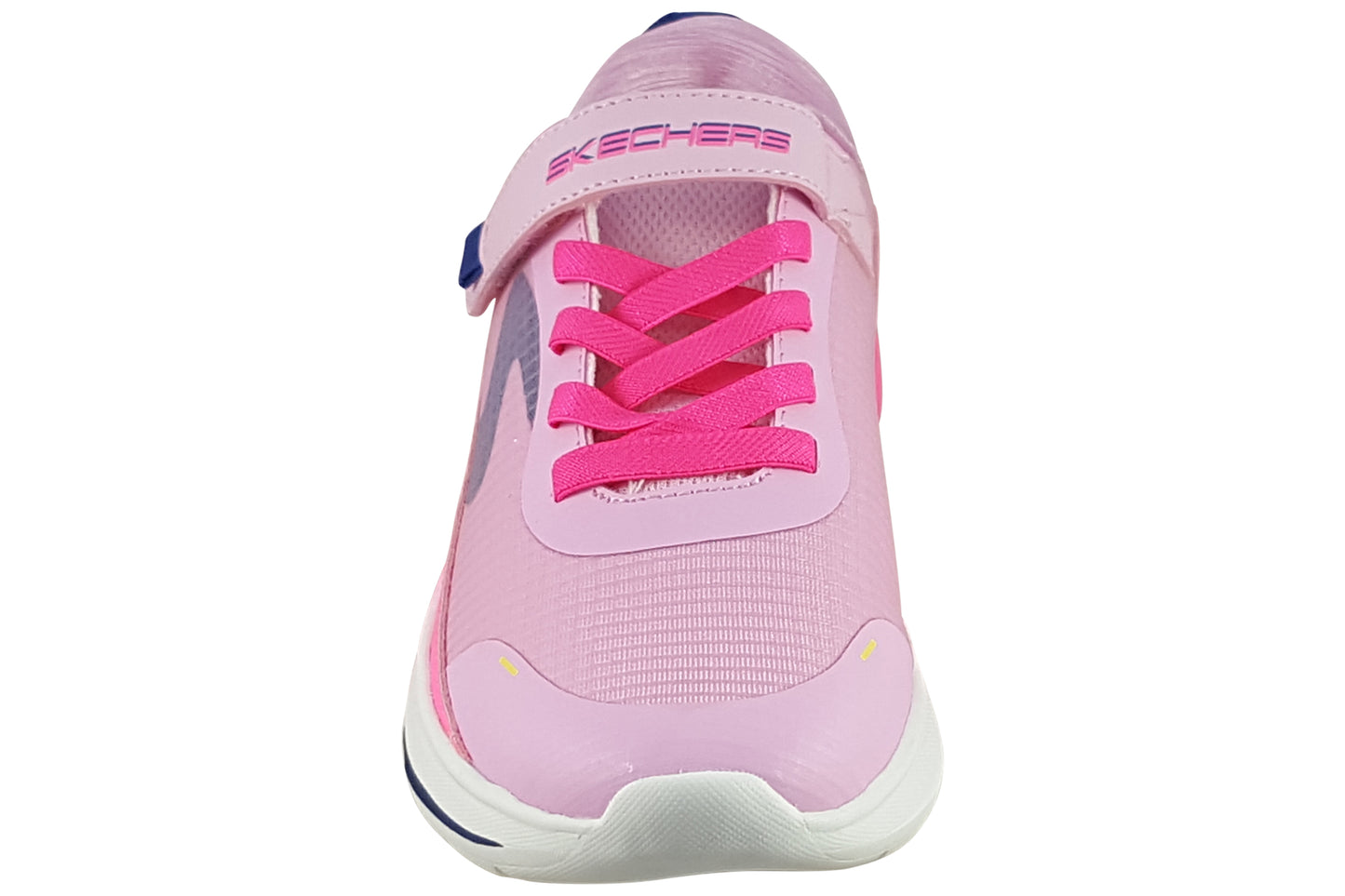 skechers wave 92 lace light pink hot pink trainers top