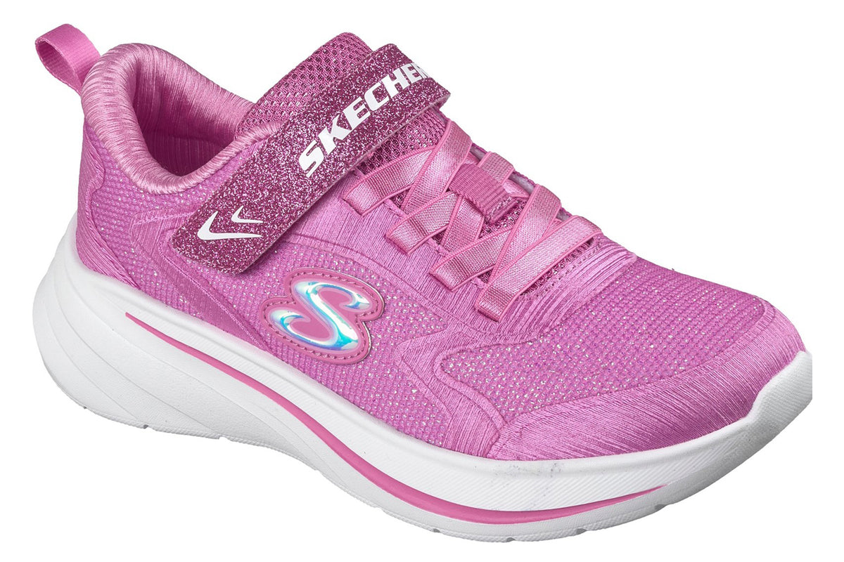 Skechers Wave 92 Hot Pink Girls Shoes