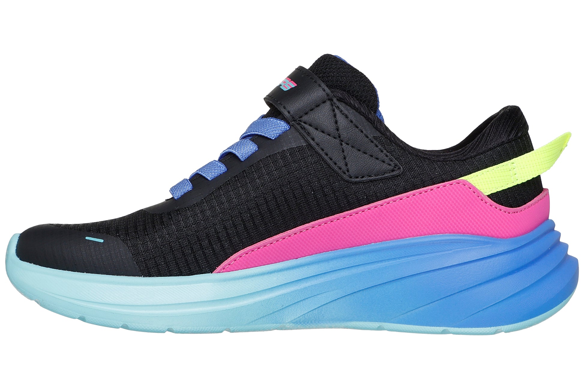 skechers-wave-92-vel-303571l-girls-trainers-black-multi-left