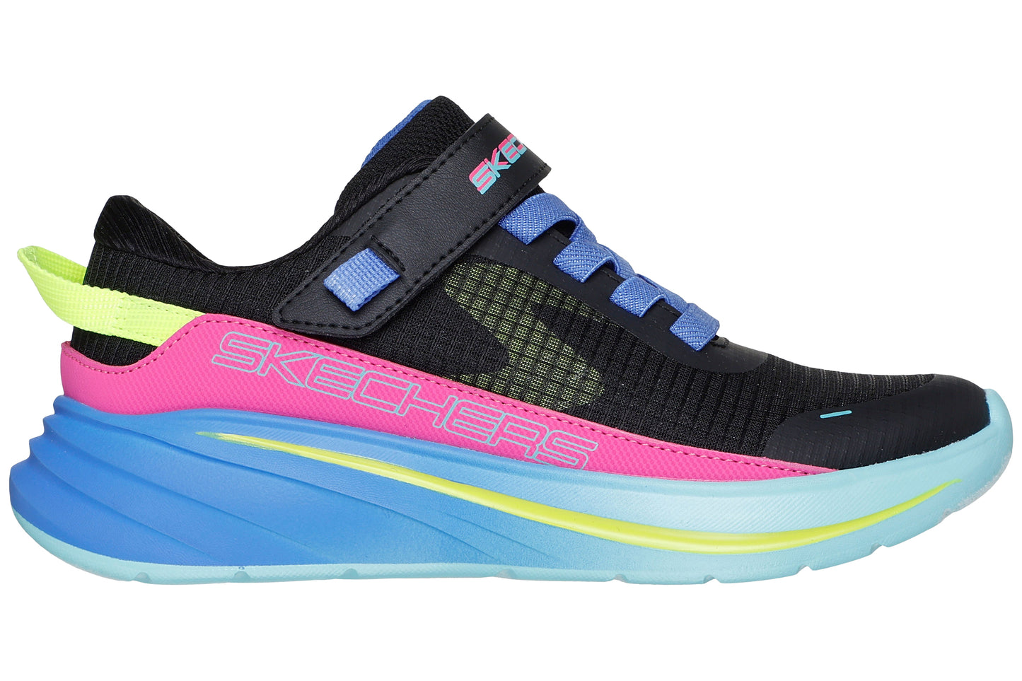 Skechers Wave 92 Vel 303571L Girls Sports Black/Multi