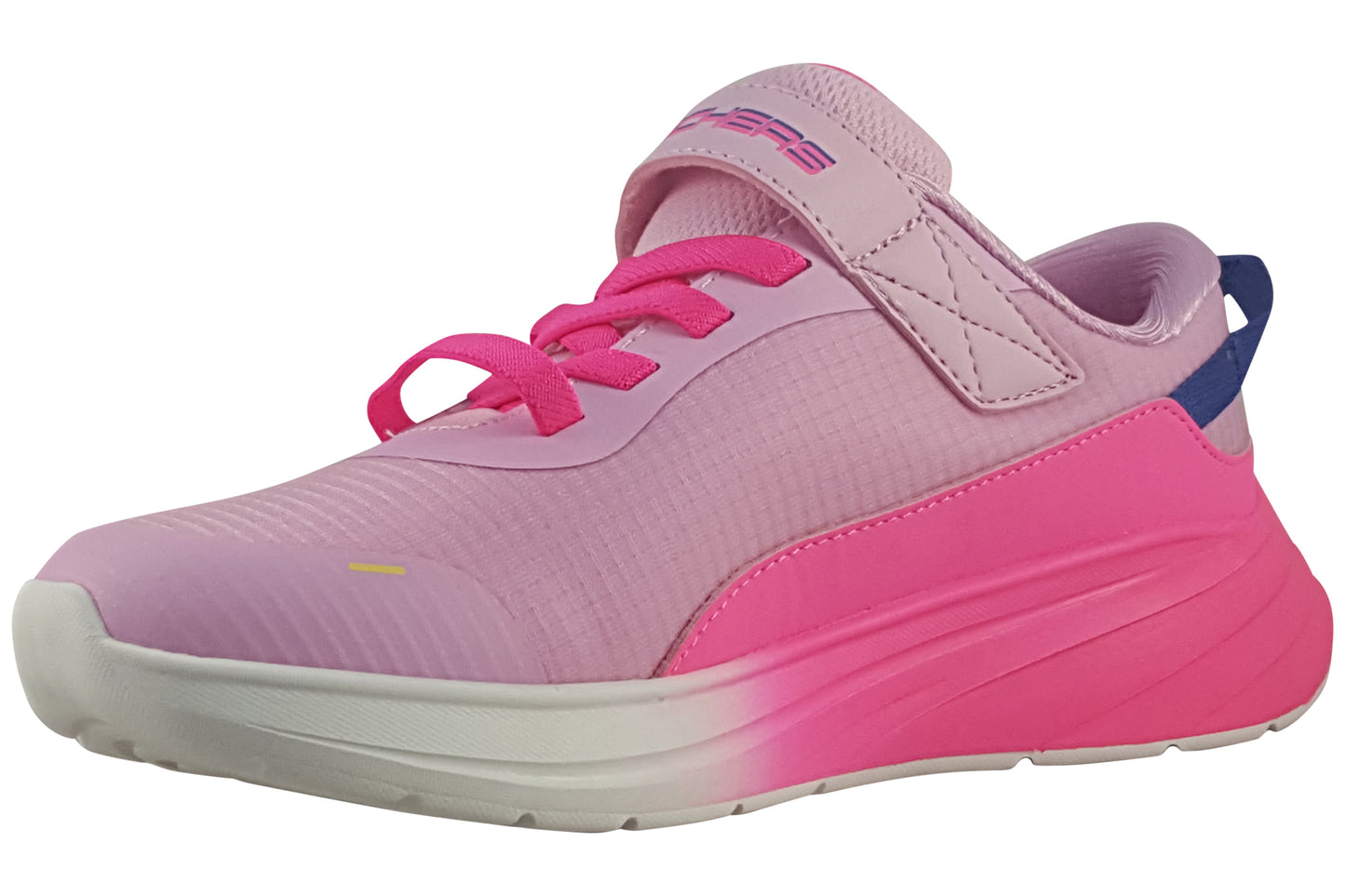 skechers wave 92 vel light pink trainers left