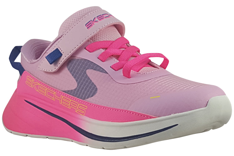 Skechers Wave 92 Vel 303571L Girls Sports Light Pink/Hot Pink