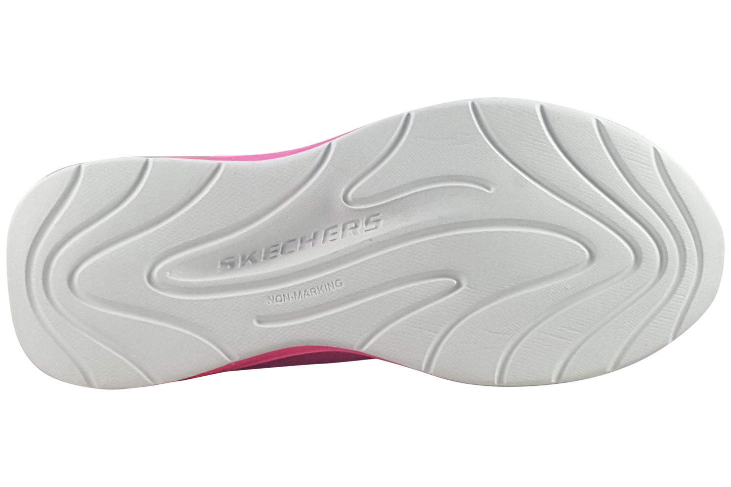skechers wave 92 vel light pink trainers sole