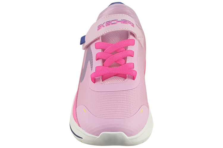 Skechers Wave 92 Vel 303571L Girls Sports Light Pink/Hot Pink