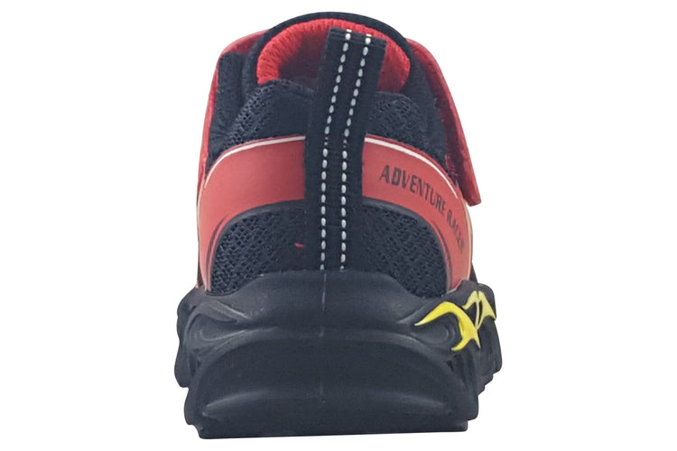 Skechers Wheel Buddies 402306N Red/Black Boys Trainers