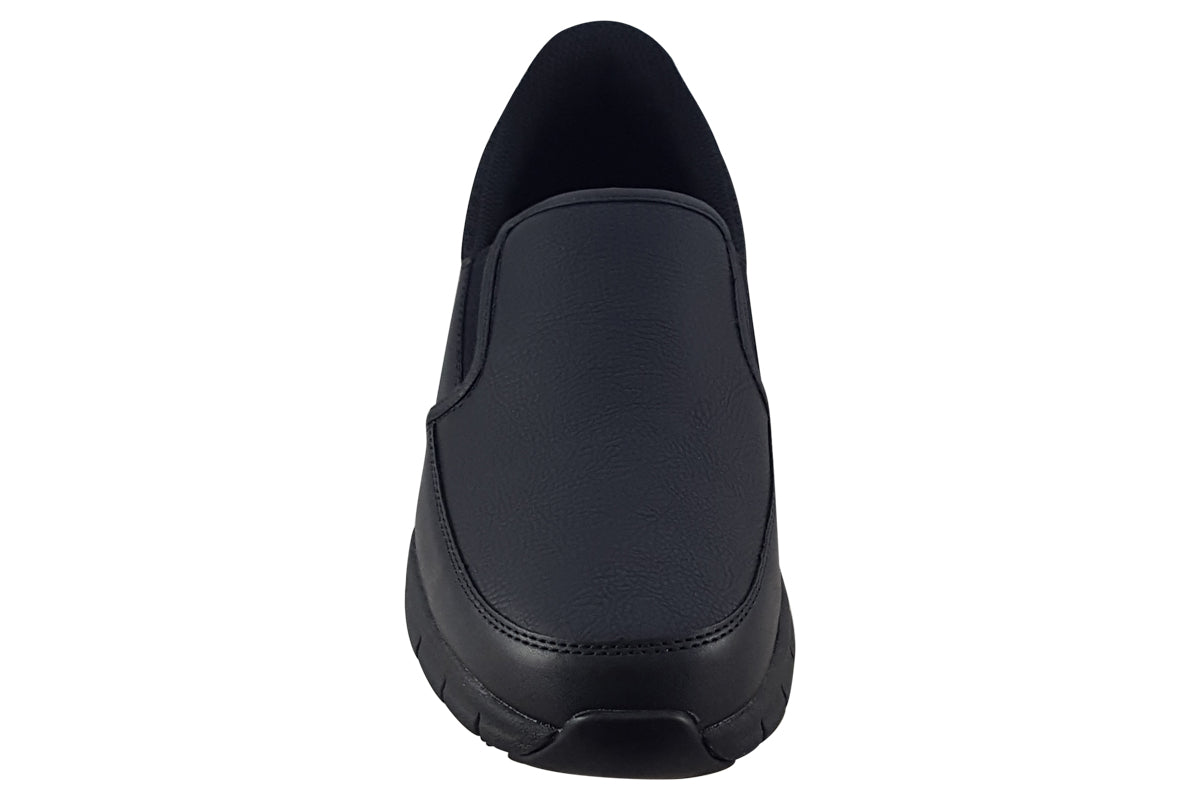 skechers work groton 77157ec black trainers top