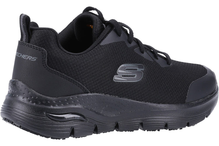 Skechers Workwear Arch Fit Sr Black Womens Shoes