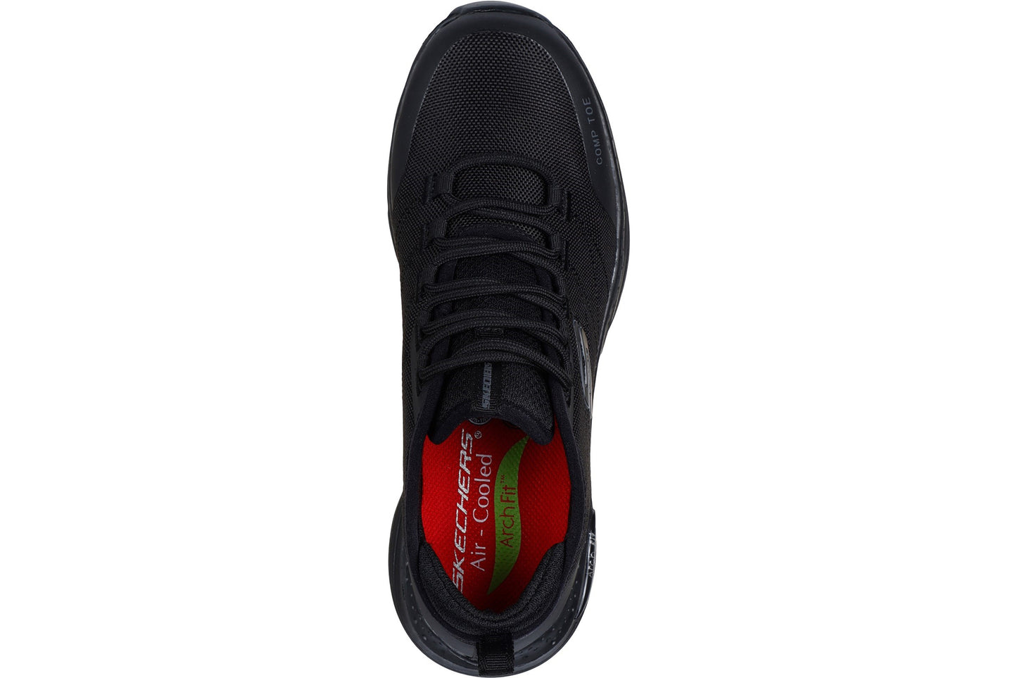 Skechers Workwear Arch Fit SR Ebinal Black Womens Shoes