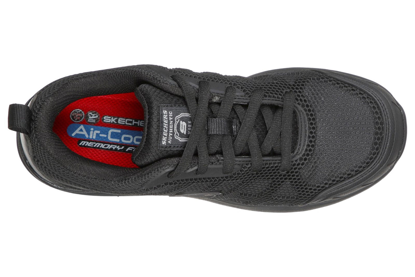 Skechers Workwear Bulkin Ayak Black/Black Womens Fashion Trainers