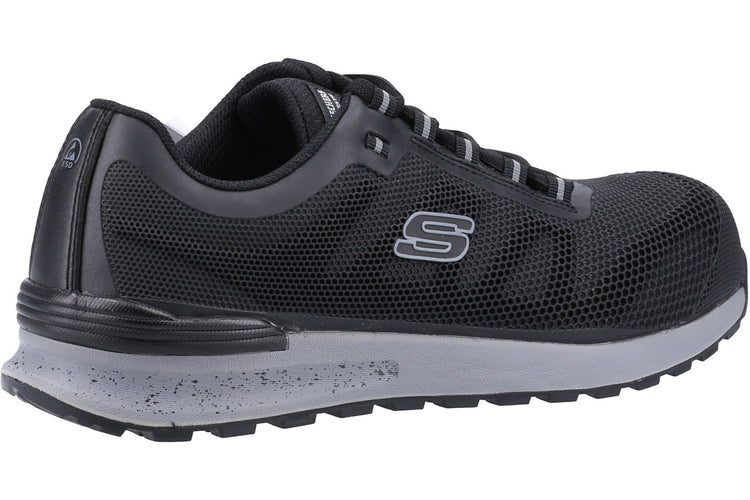 Skechers Workwear Bulkin Bragoo Black Mens Trainers