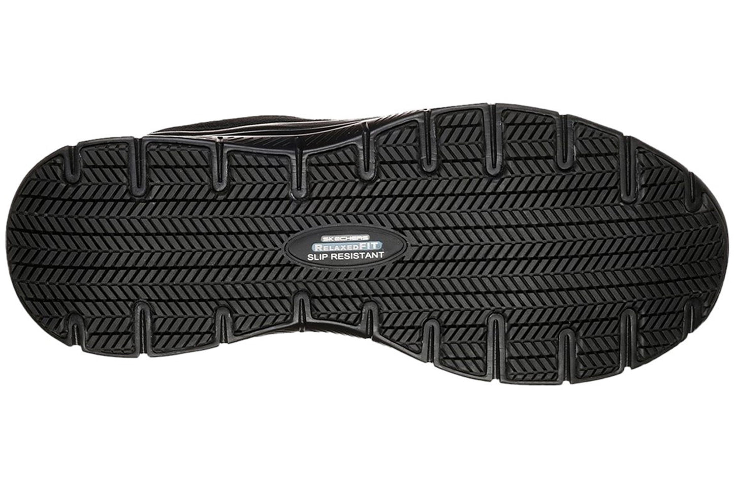 Skechers Workwear Flex Advantage - Brendon Black Mens Shoes