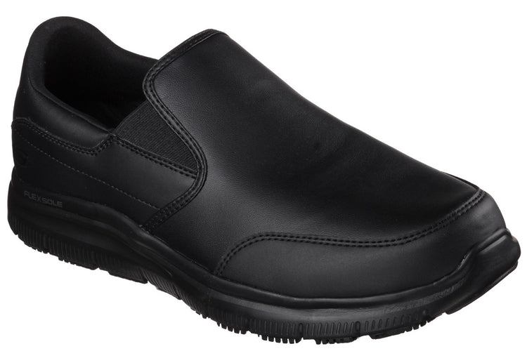 Skechers Workwear Flex Advantage Bronwood SR Black Mens Shoes