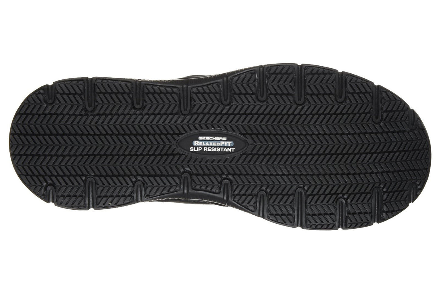Skechers Workwear Flex Advantage Bronwood SR Black Mens Shoes