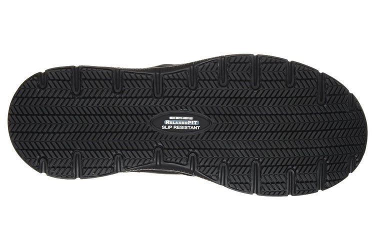 Skechers Workwear Flex Advantage Bronwood SR Black Mens Shoes