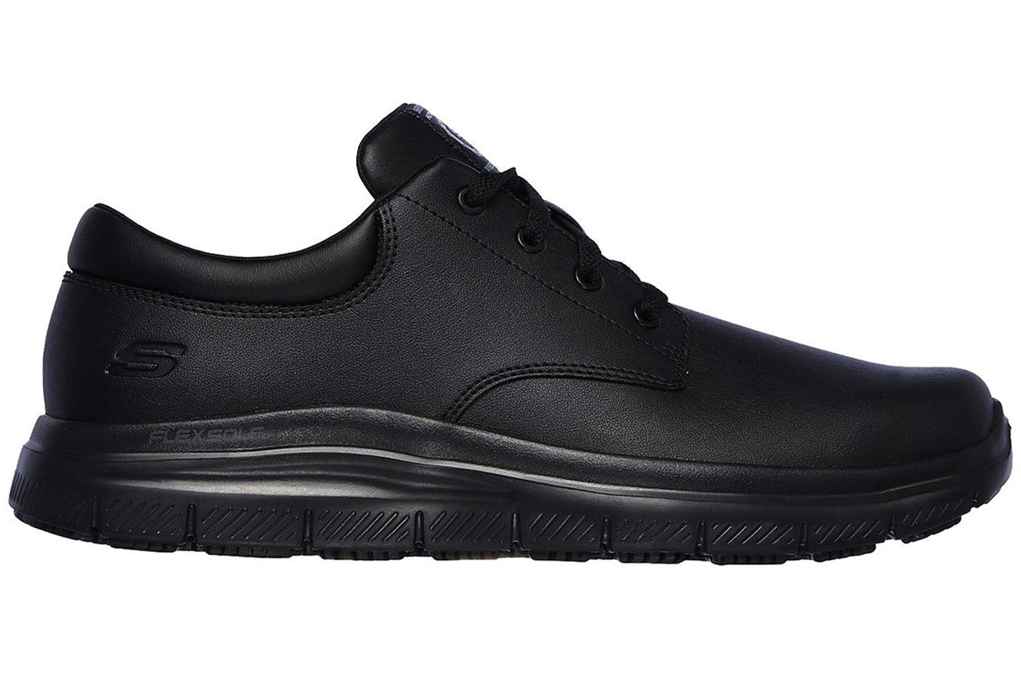 Skechers Workwear Flex Advantage - Fourche Black Mens Shoes