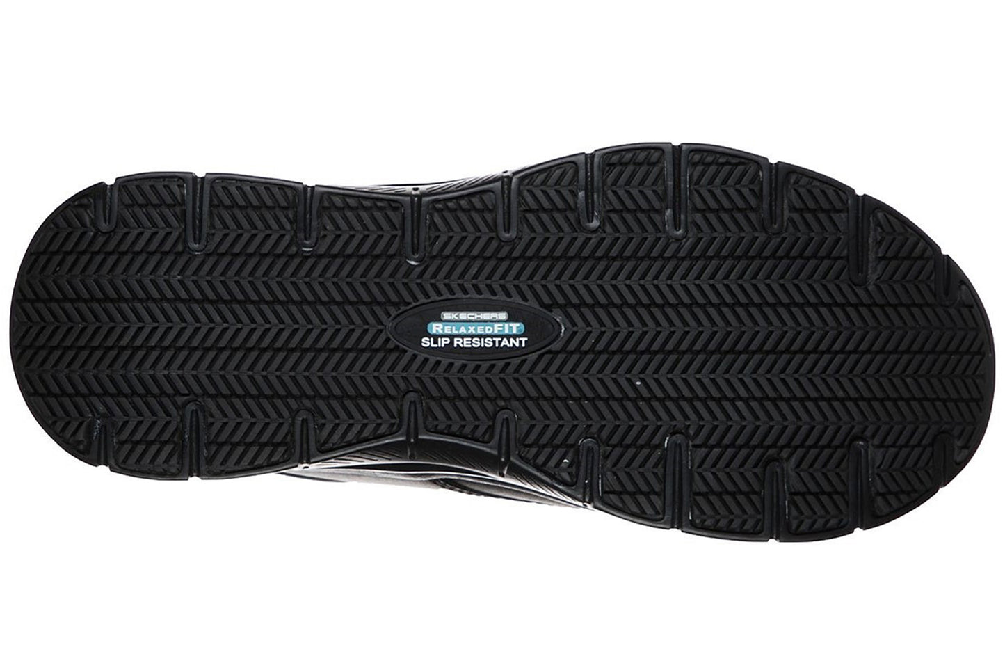 Skechers Workwear Flex Advantage - Fourche Black Mens Shoes