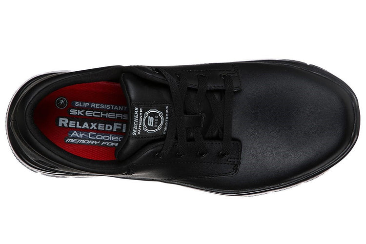 Skechers Workwear Flex Advantage - Fourche Black Mens Shoes
