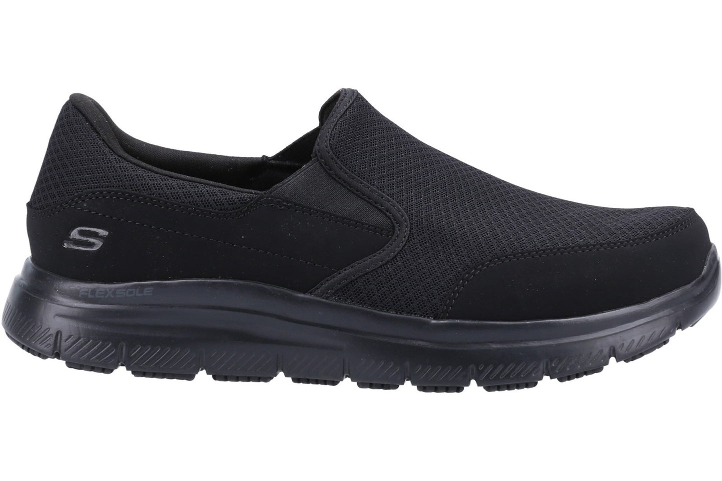 Skechers Workwear Flex Advantage - McAllen Black Mens Shoes