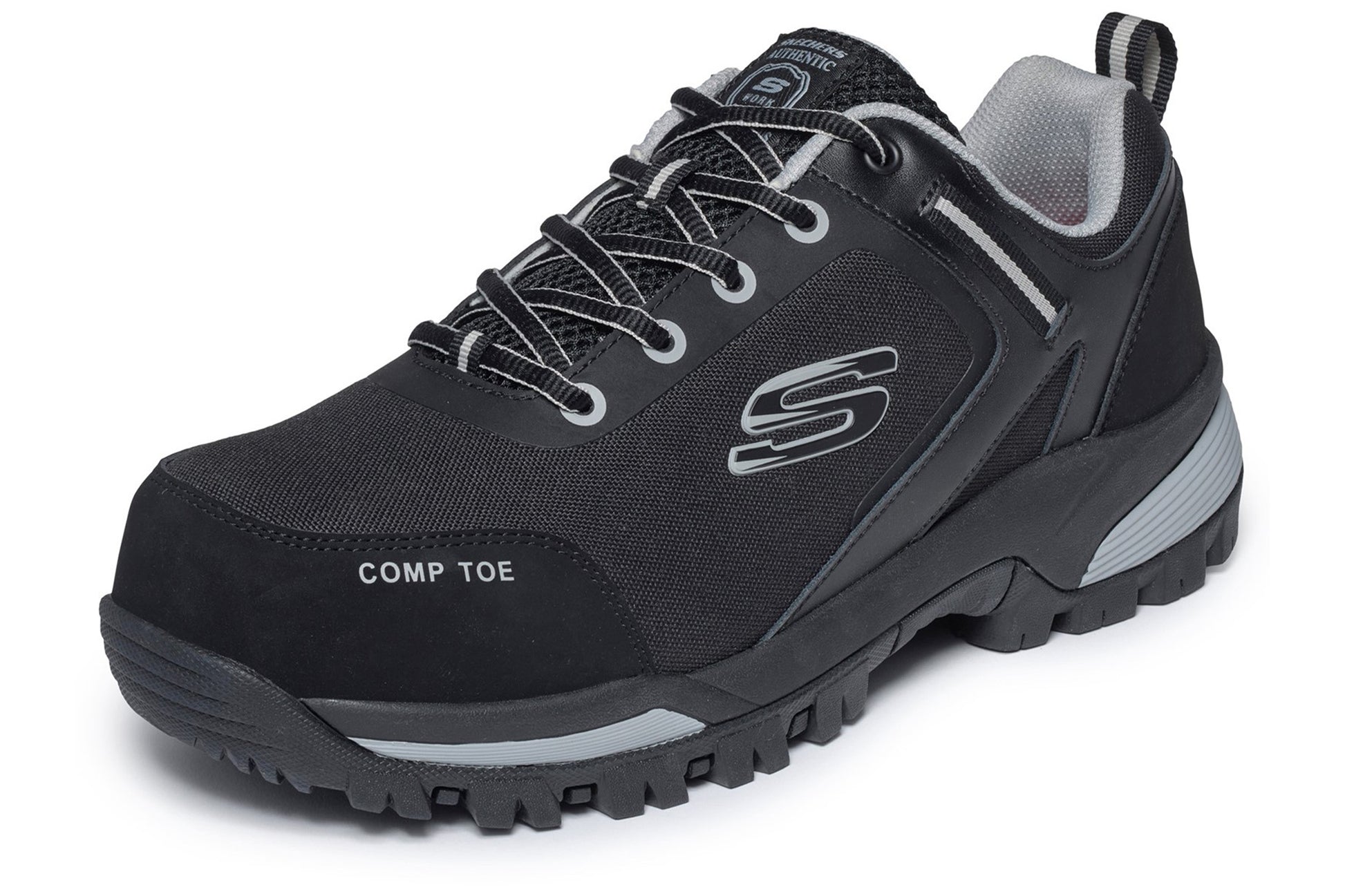 skechers-workwear-gatlon-strigax-black-trainers-safety-left-angle