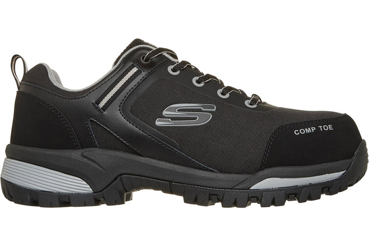Skechers Workwear Gatlon Strigax Black Mens Trainers