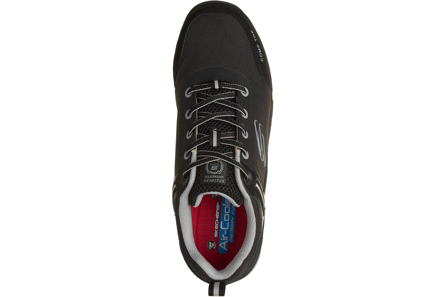 Skechers Workwear Gatlon Strigax Black Mens Trainers