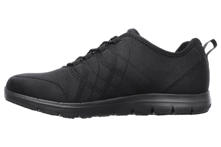 Skechers Workwear Ghenter Srelt Black Womens Shoes