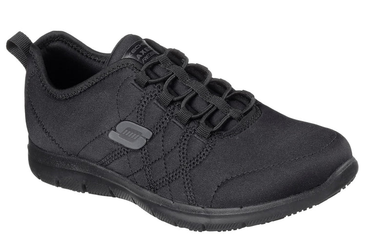 Skechers Workwear Ghenter Srelt Black Womens Shoes
