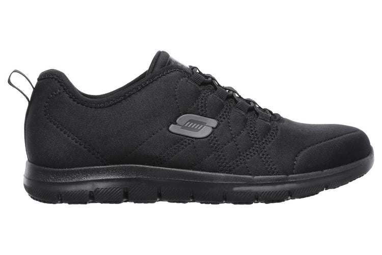Skechers Workwear Ghenter Srelt Black Womens Shoes