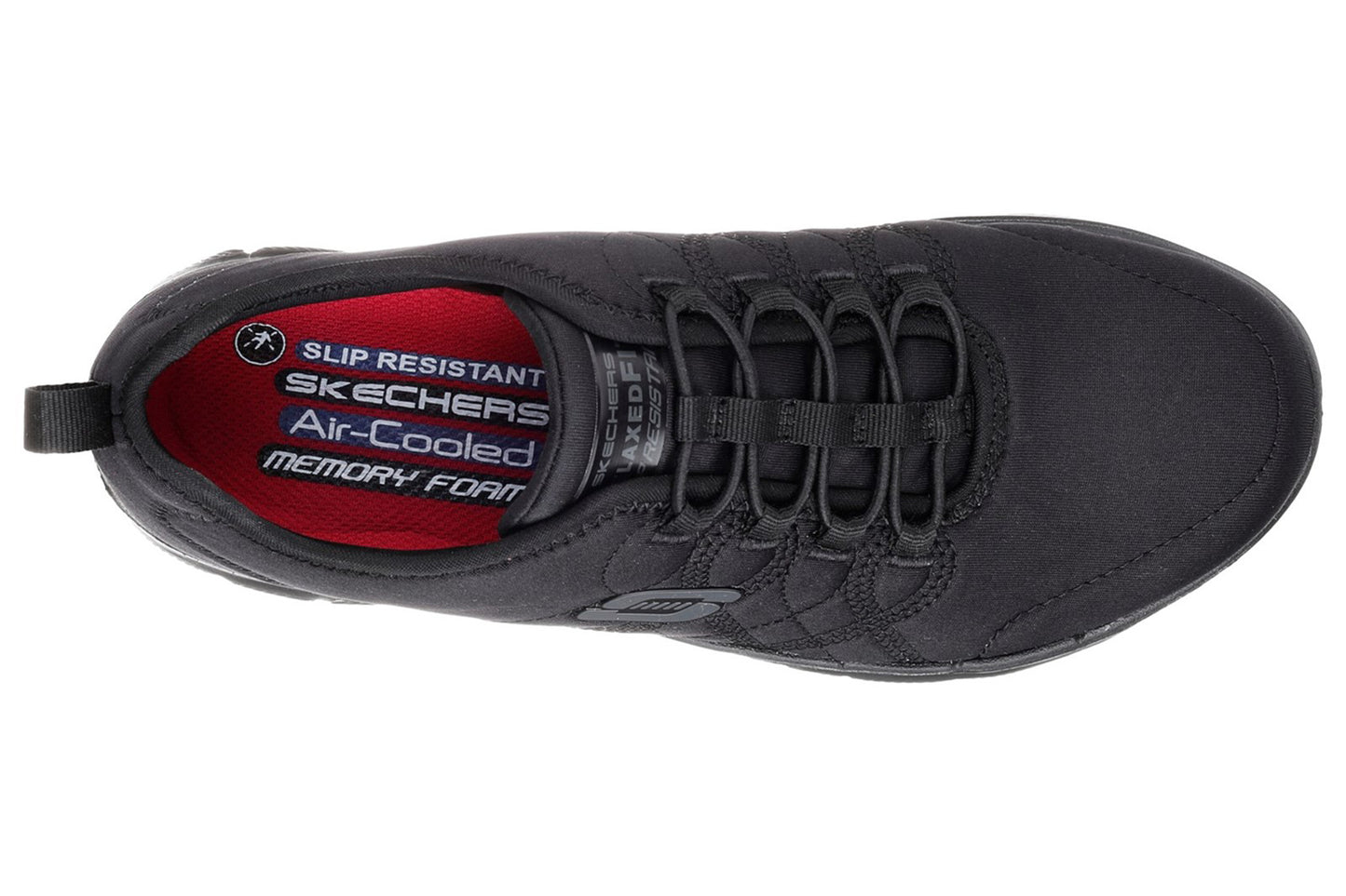 Skechers Workwear Ghenter Srelt Black Womens Shoes