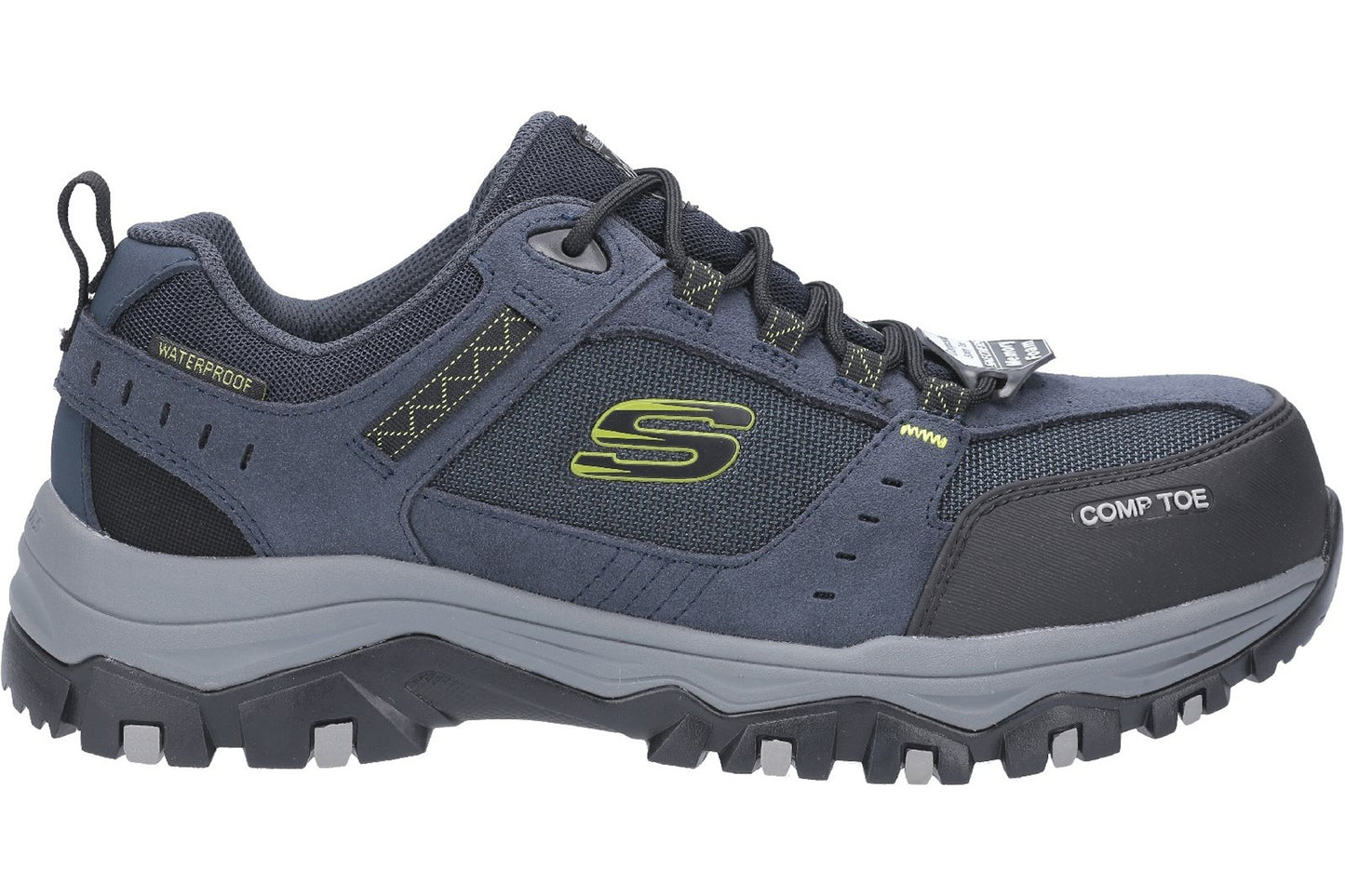 Skechers Workwear Greetah Navy/Black Mens Trainers
