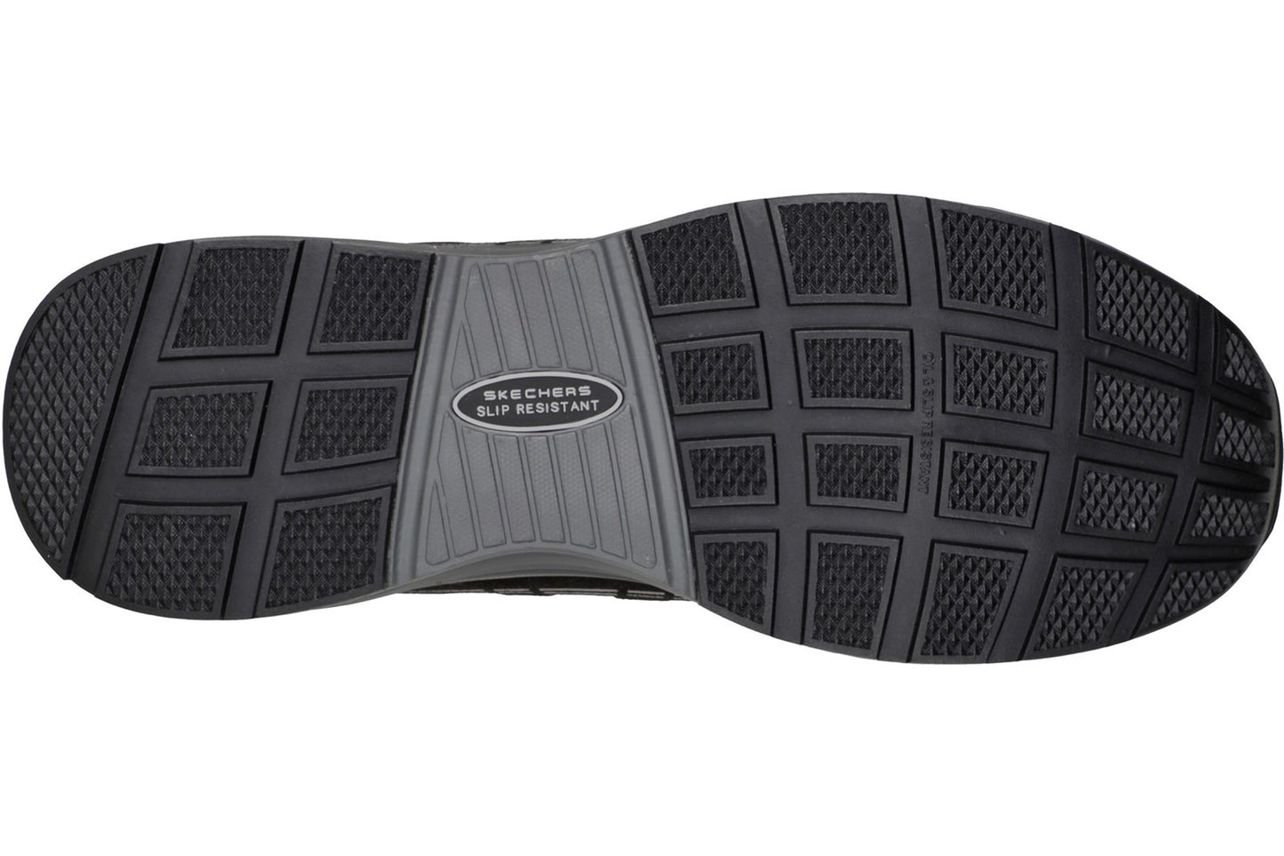 Skechers Workwear Malas II Black Mens Trainers