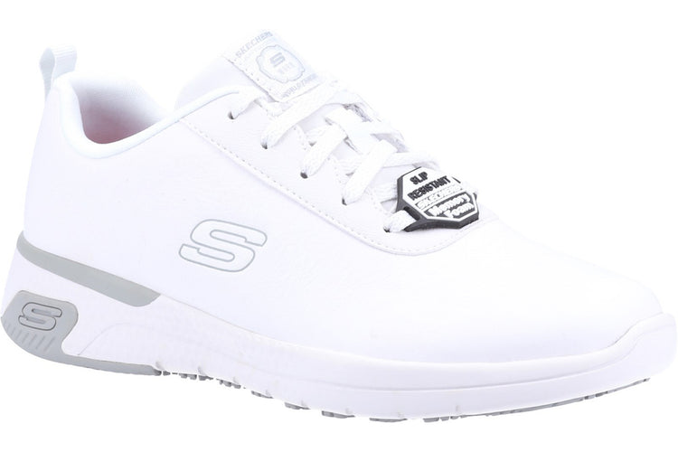 Skechers Workwear Marsing Gmina White Womens Shoes
