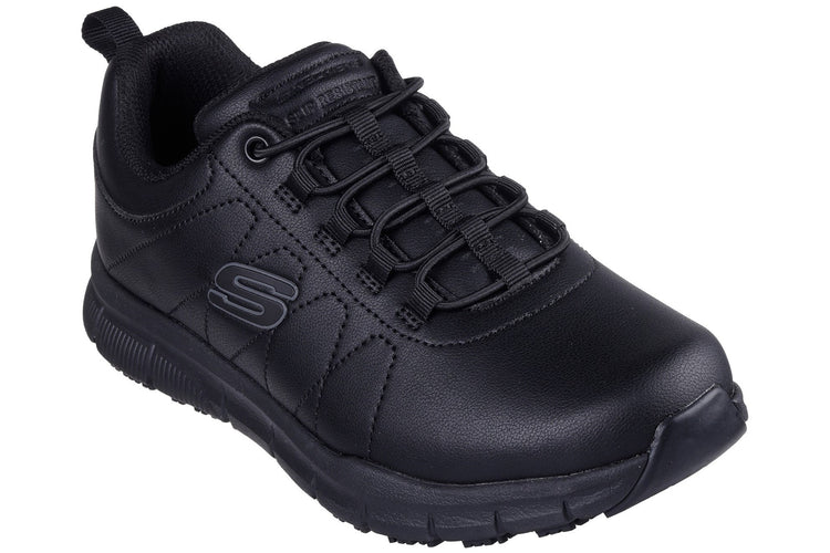 Skechers Workwear Nampa - Beja Black Womens Shoes