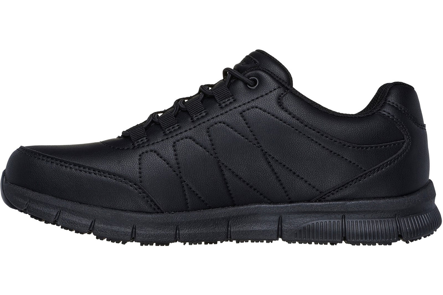 Skechers Workwear Nampa - Osil Black Mens Shoes