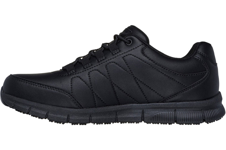 Skechers Workwear Nampa - Osil Black Mens Shoes