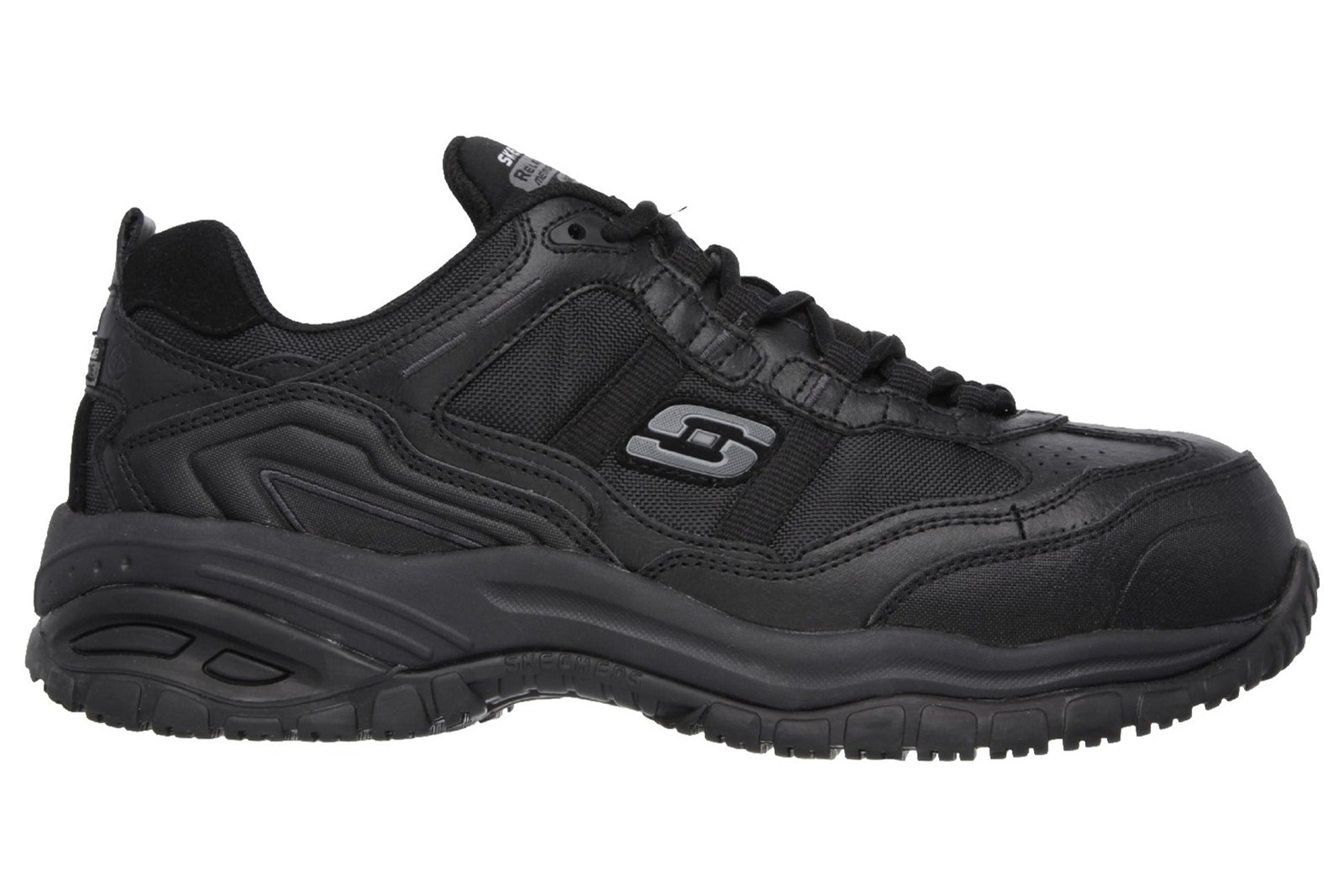 skechers-workwear-soft-stride-grinnell-black-trainers-safety-right-flat