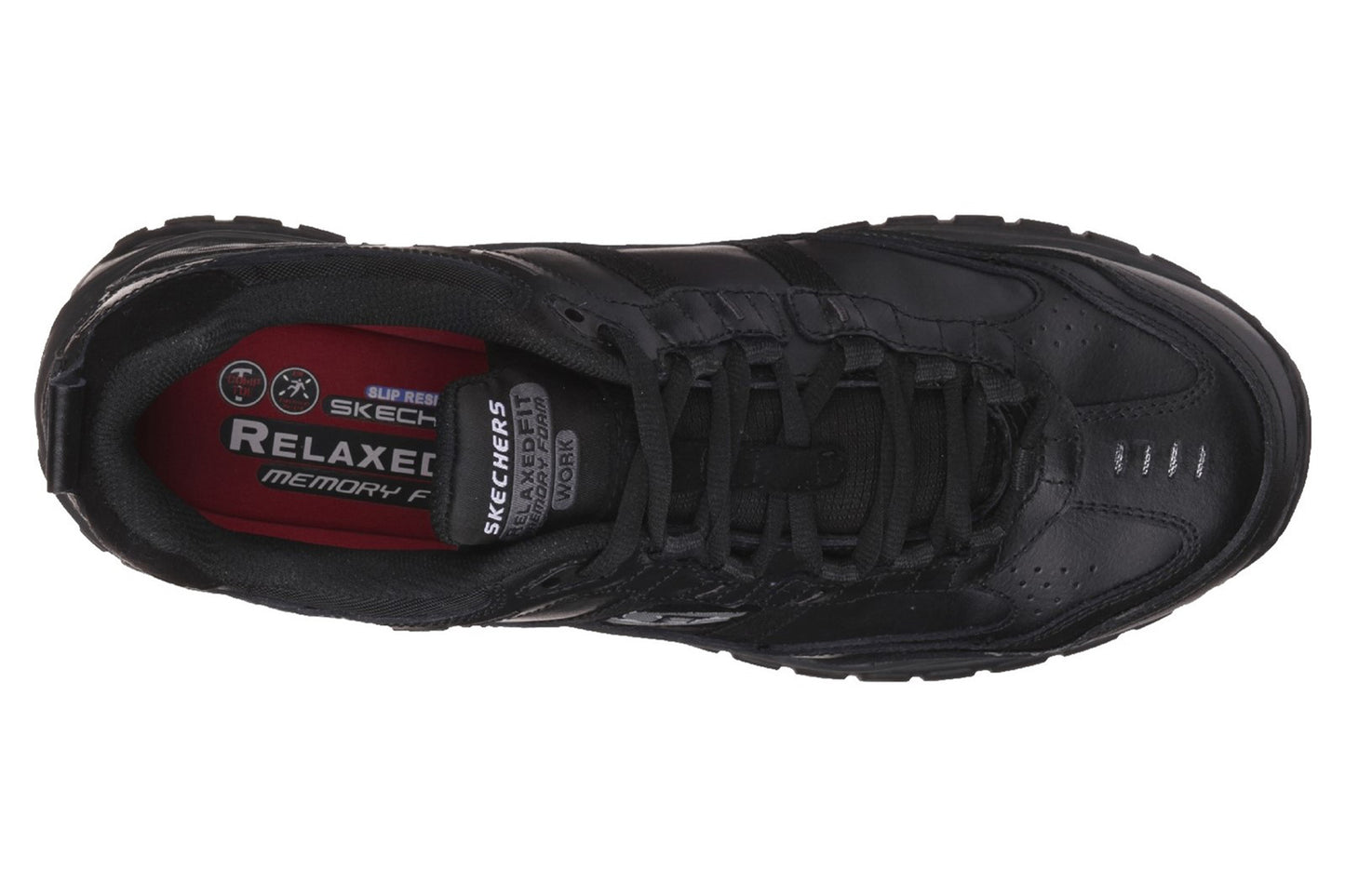 Skechers Workwear Soft Stride - Grinnell Black Mens Trainers