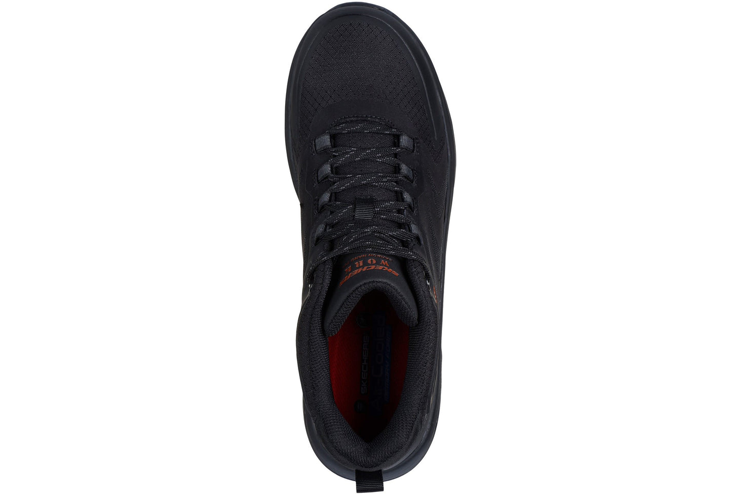 Skechers Workwear Speed-Flex Trekker Black/Red Mens Boots