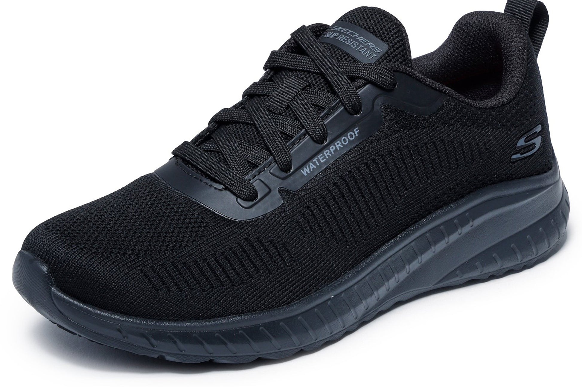 skechers-workwear-squad-chaos-sr-awoa-black-womens-occupational-footwear-left-angle