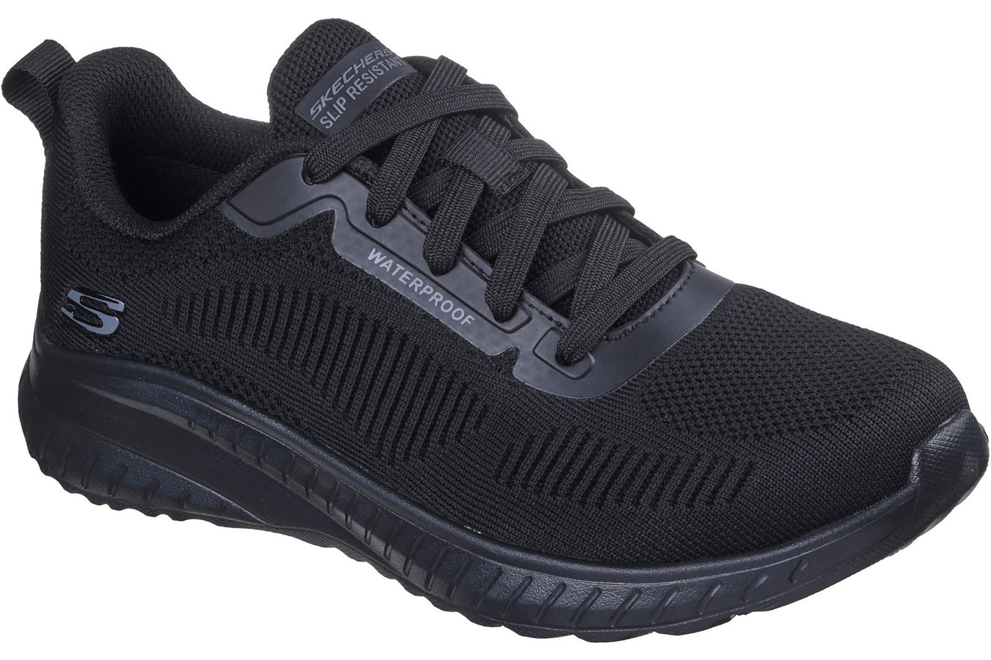 Skechers Workwear Squad Chaos SR Awoa Black Womens Shoes