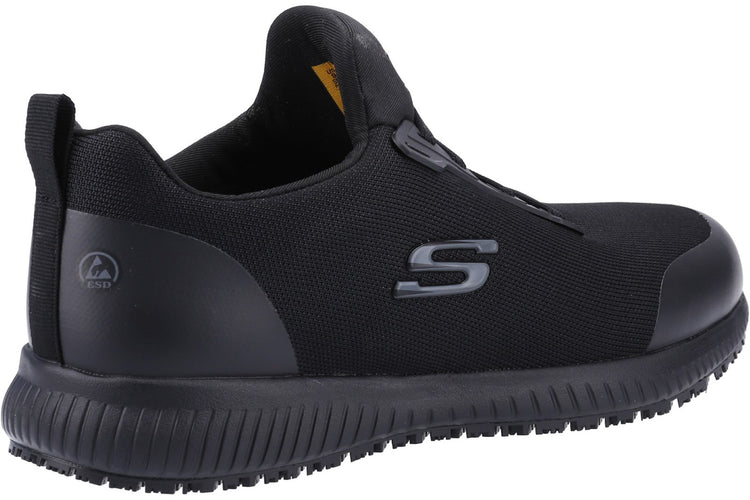 Skechers Workwear Squad SR Myton Black Mens Shoes