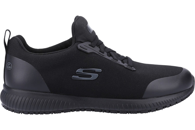 Skechers Workwear Squad SR Myton Black Mens Shoes